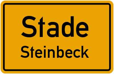 Straßenverzeichnis Stade Steinbeck