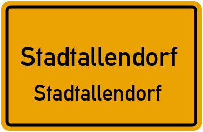 Straßenverzeichnis Stadtallendorf Stadtallendorf
