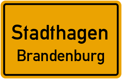 Straßenverzeichnis Stadthagen Brandenburg