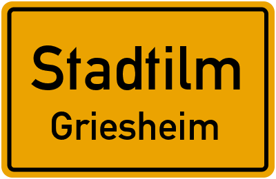 Straßenverzeichnis Stadtilm Griesheim