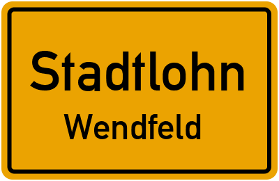 Straßenverzeichnis Stadtlohn Wendfeld