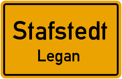 Straßenverzeichnis Stafstedt Legan
