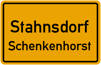 Straßenverzeichnis Stahnsdorf Schenkenhorst