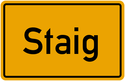 Branchenbuch Staig, Baden-Württemberg