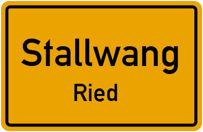 Straßenverzeichnis Stallwang Ried