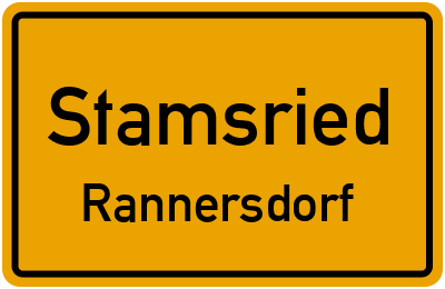 Straßenverzeichnis Stamsried Rannersdorf