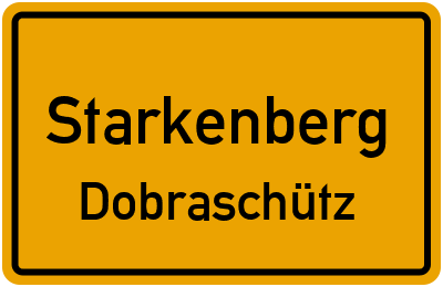 Straßenverzeichnis Starkenberg Dobraschütz