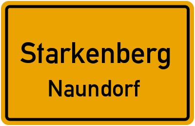 Straßenverzeichnis Starkenberg Naundorf