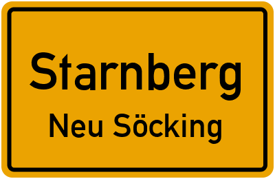 Straßenverzeichnis Starnberg Neu Söcking