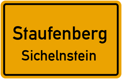 Straßenverzeichnis Staufenberg Sichelnstein