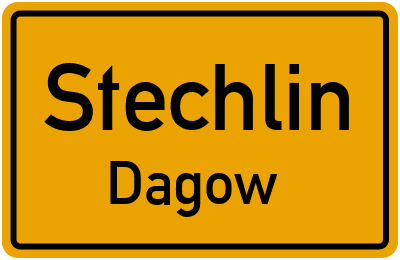 Straßenverzeichnis Stechlin Dagow
