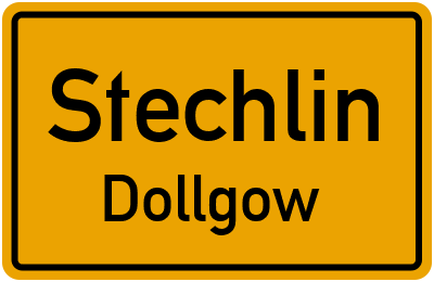 Straßenverzeichnis Stechlin Dollgow