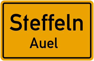 Straßenverzeichnis Steffeln Auel