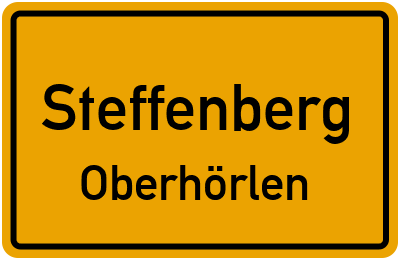Straßenverzeichnis Steffenberg Oberhörlen