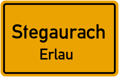 Straßenverzeichnis Stegaurach Erlau