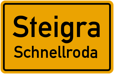 Straßenverzeichnis Steigra Schnellroda
