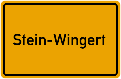 Stein-Wingert in Rheinland-Pfalz