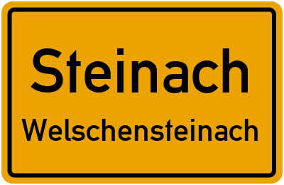 Straßenverzeichnis Steinach Welschensteinach
