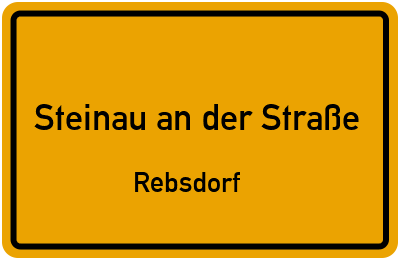 Straßenverzeichnis Steinau an der Straße Rebsdorf