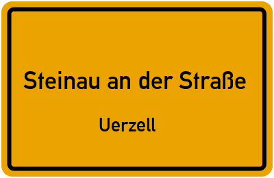 Straßenverzeichnis Steinau an der Straße Uerzell