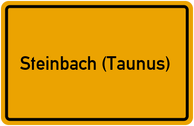 Wo liegt Steinbach (Taunus)?