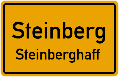 Straßenverzeichnis Steinberg Steinberghaff