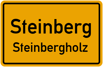 Straßenverzeichnis Steinberg Steinbergholz