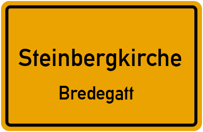 Straßenverzeichnis Steinbergkirche Bredegatt