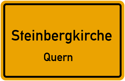 Straßenverzeichnis Steinbergkirche Quern