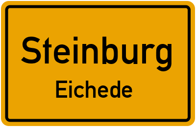 Straßenverzeichnis Steinburg Eichede