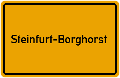 Branchenbuch Steinfurt-Borghorst, Nordrhein-Westfalen