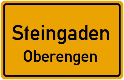 Straßenverzeichnis Steingaden Oberengen
