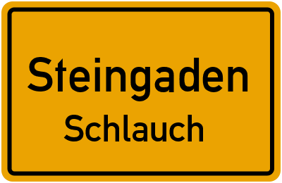 Straßenverzeichnis Steingaden Schlauch
