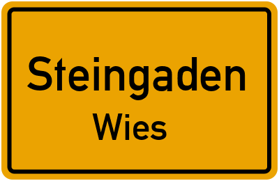 Straßenverzeichnis Steingaden Wies