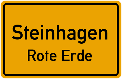 Straßenverzeichnis Steinhagen Rote Erde