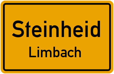 Straßenverzeichnis Steinheid Limbach