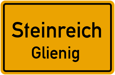 Straßenverzeichnis Steinreich Glienig