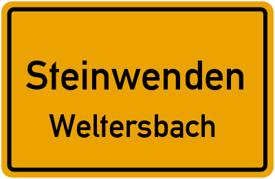 Straßenverzeichnis Steinwenden Weltersbach