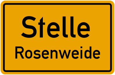 Straßenverzeichnis Stelle Rosenweide
