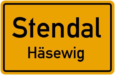 Straßenverzeichnis Stendal Häsewig