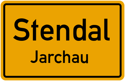 Straßenverzeichnis Stendal Jarchau