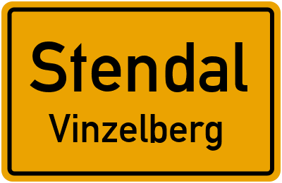 Straßenverzeichnis Stendal Vinzelberg