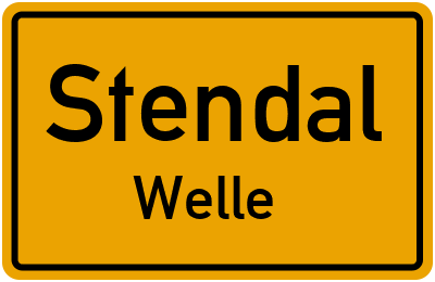 Straßenverzeichnis Stendal Welle