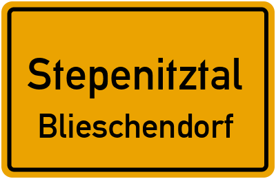 Straßenverzeichnis Stepenitztal Blieschendorf