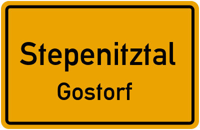 Straßenverzeichnis Stepenitztal Gostorf
