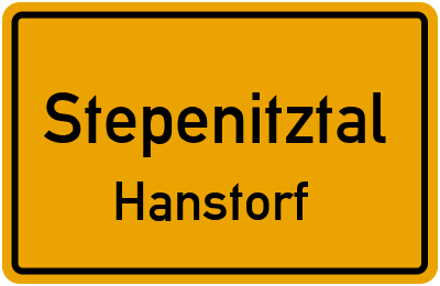 Straßenverzeichnis Stepenitztal Hanstorf