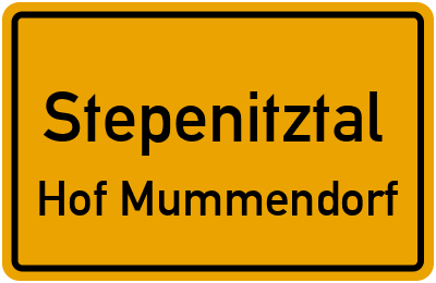 Straßenverzeichnis Stepenitztal Hof Mummendorf