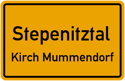 Straßenverzeichnis Stepenitztal Kirch Mummendorf