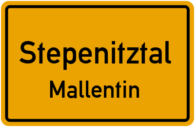 Straßenverzeichnis Stepenitztal Mallentin