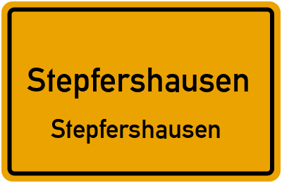 Straßenverzeichnis Stepfershausen Stepfershausen